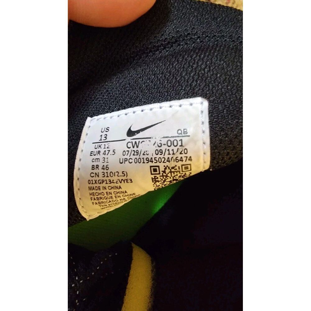 Size 13 - Nike Blazer '77 Vintage Mid Recycled Wool Pack - Black Electric Green - Picture 9 of 9